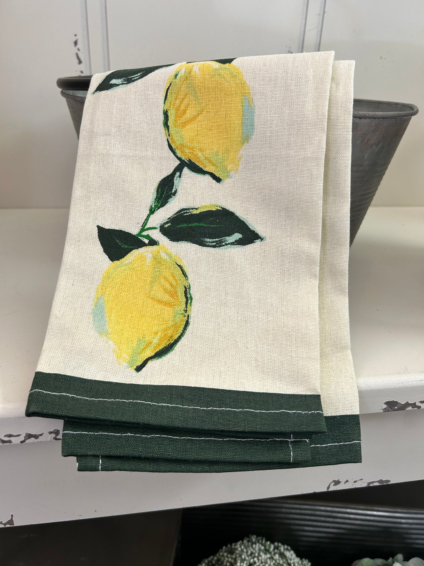 Lemon Tea Towel