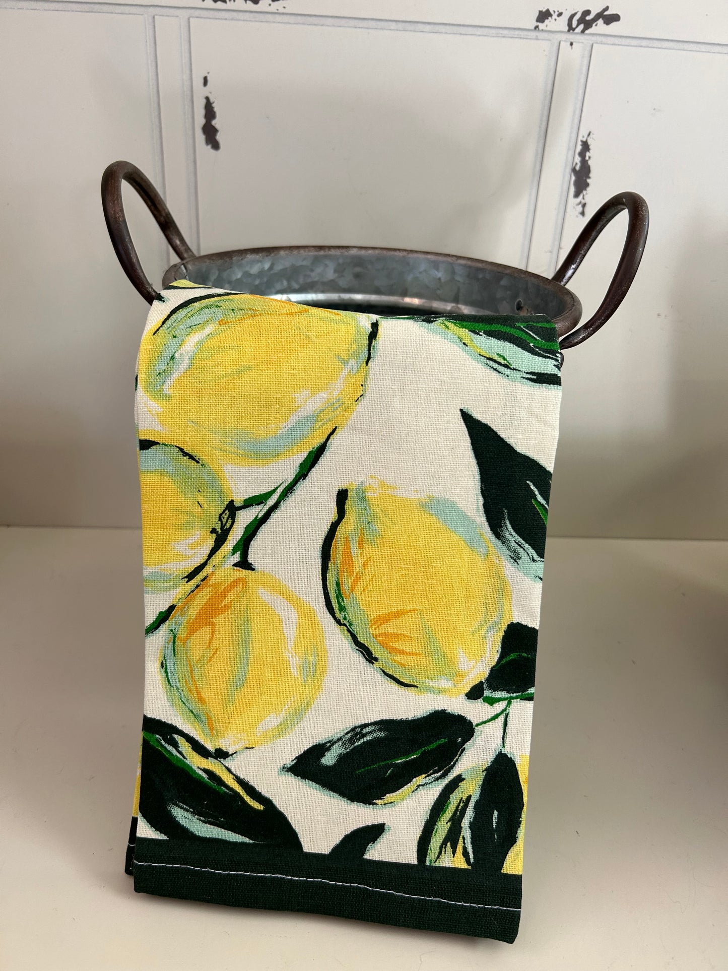 Lemon Tea Towel