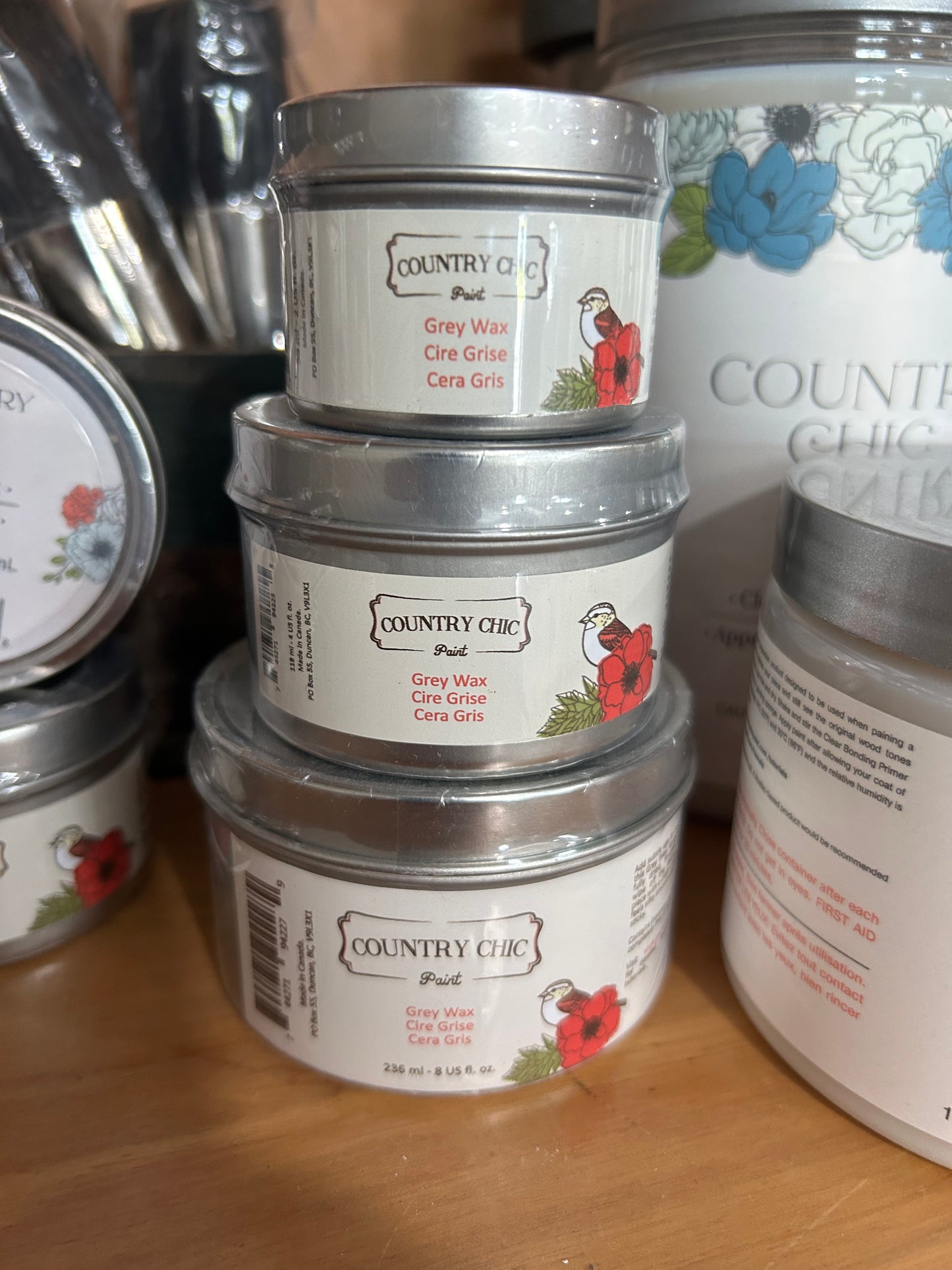 Gray Furniture Wax