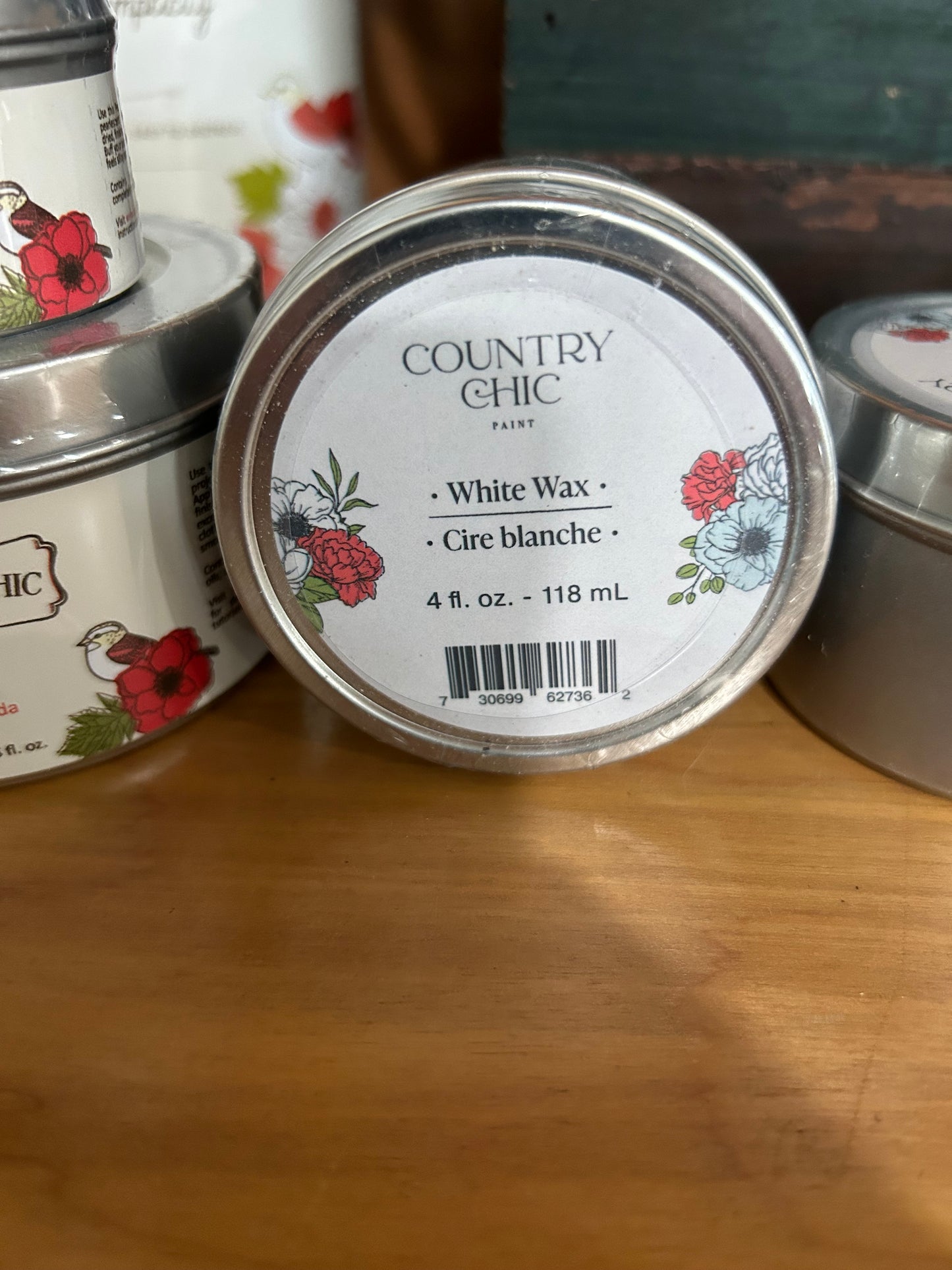 White Furniture wax