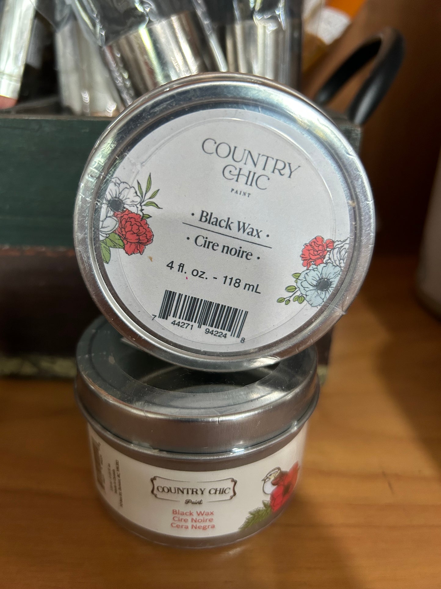 Black Furniture Wax