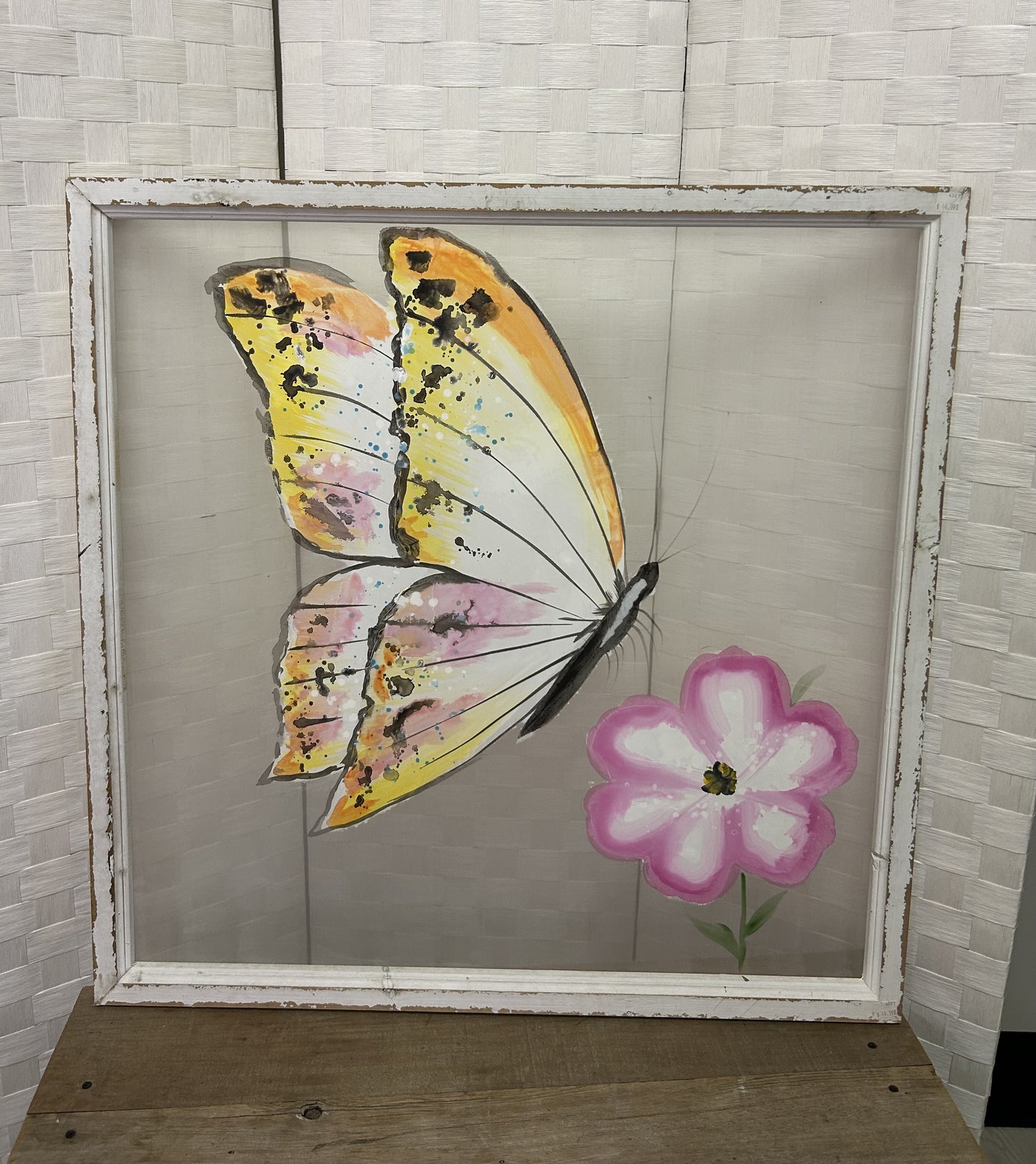 Screen Butterfly Flower Picture