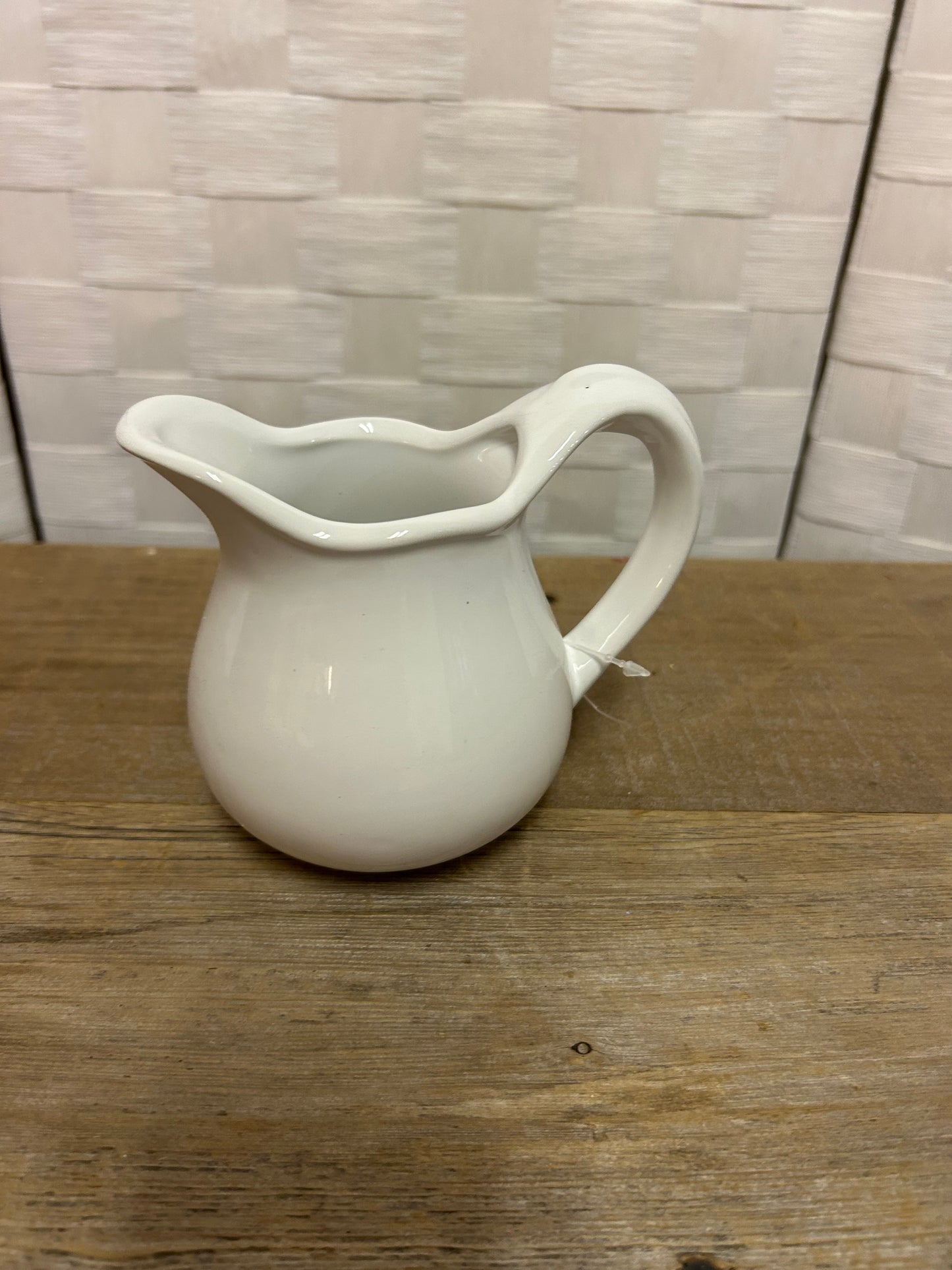 White Pitcher