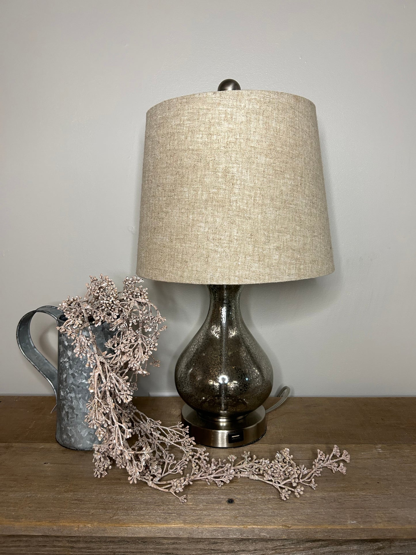 Mercury Glass Lamp