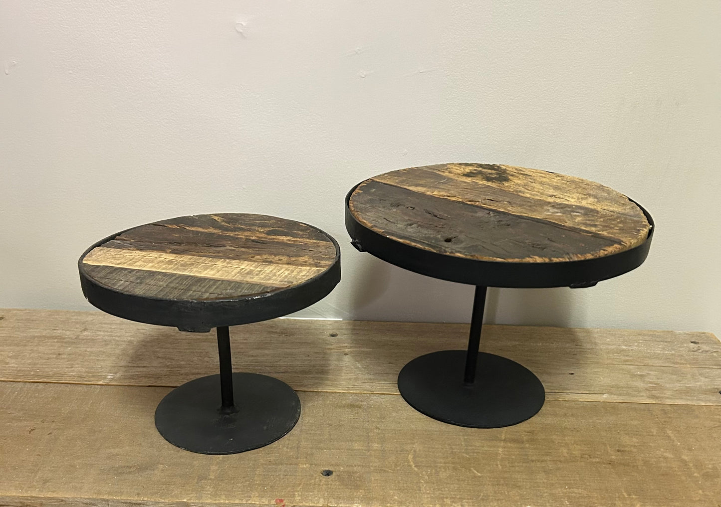 Wood and Metal Riser