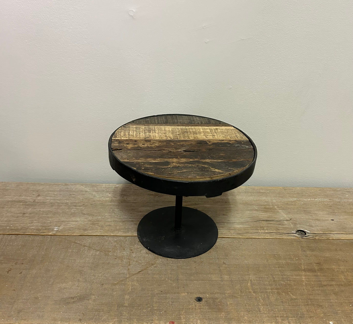 Wood and Metal Riser