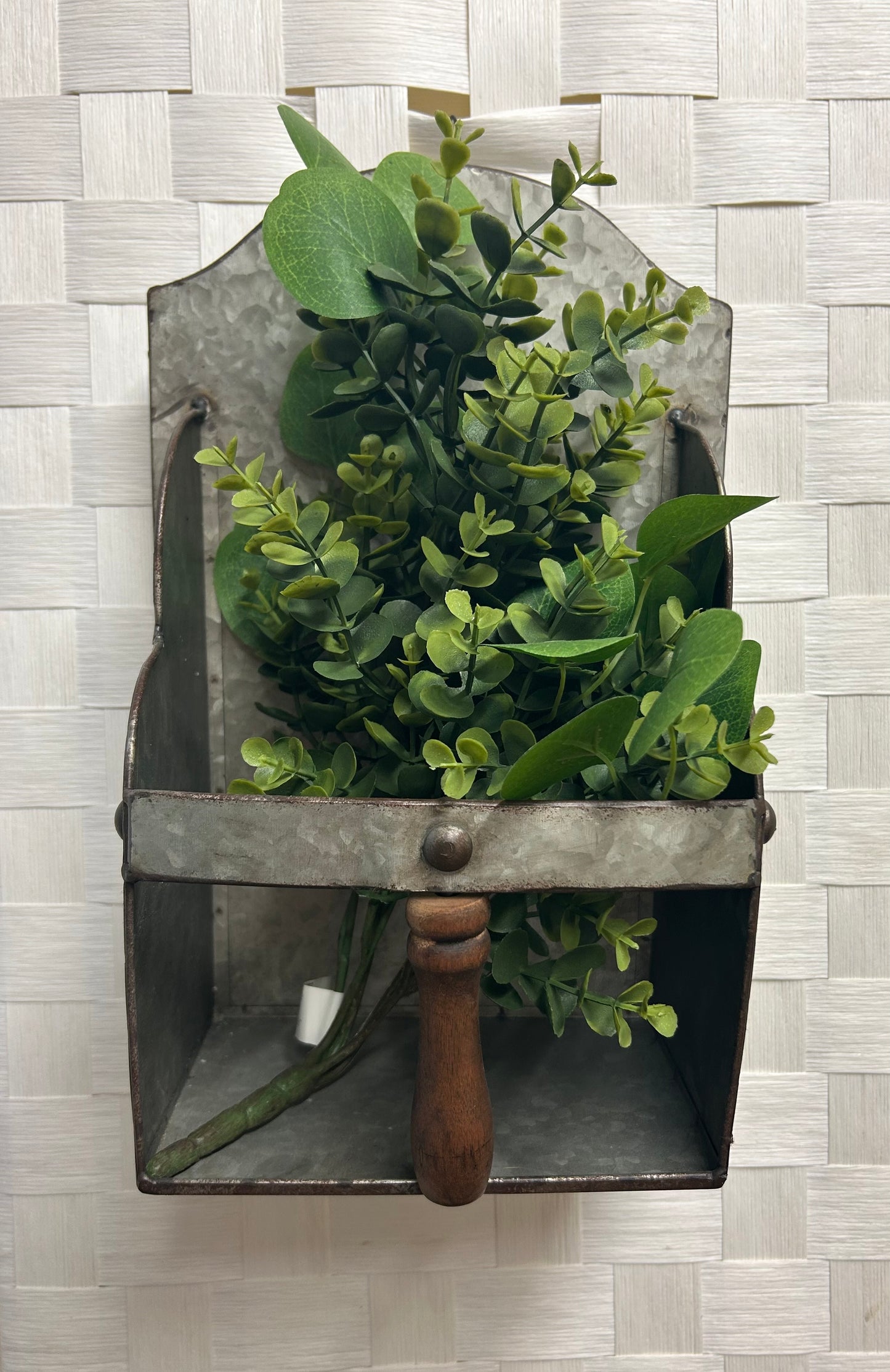 Metal Scoop Wall Hanging