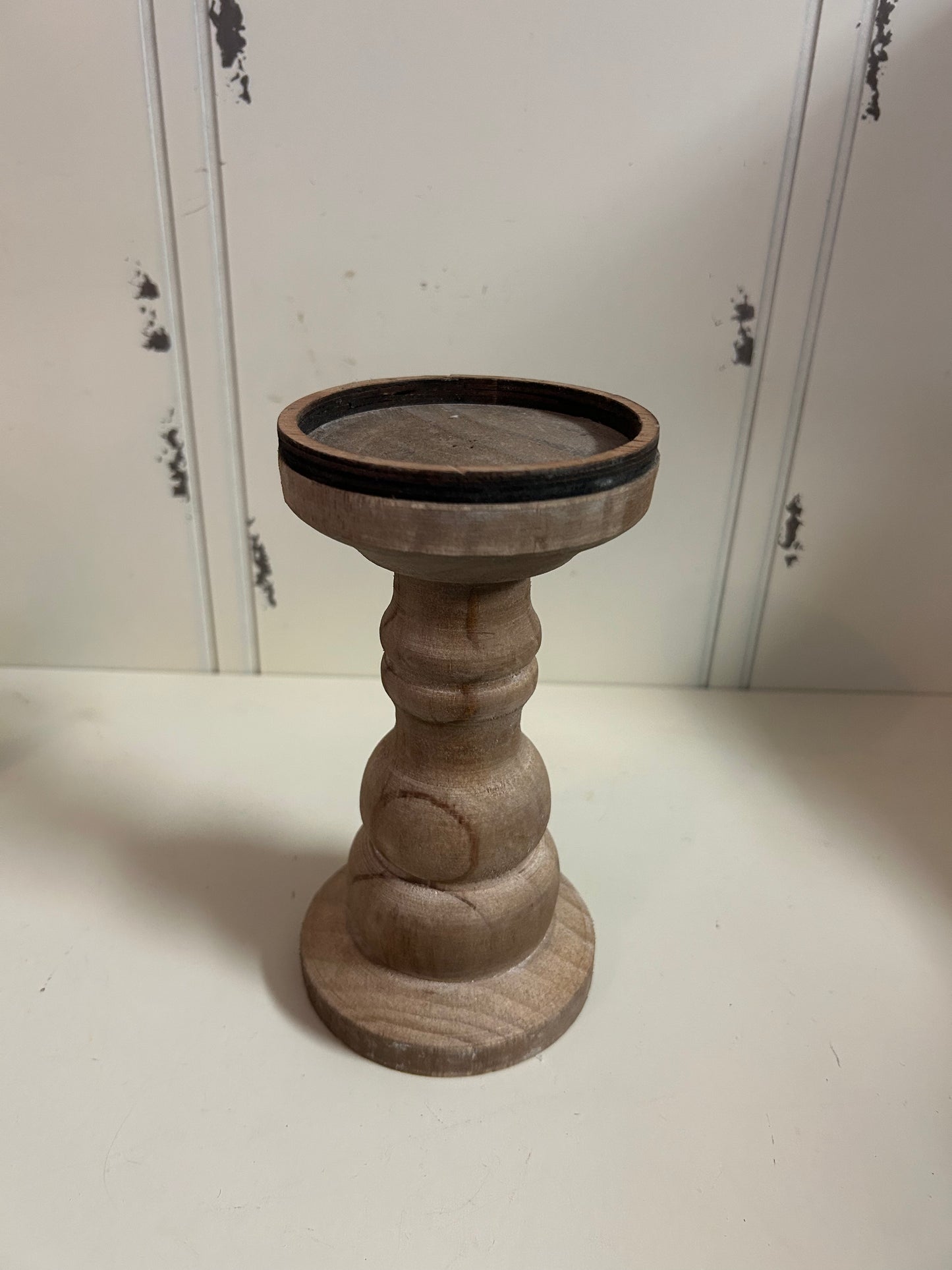 Wooden Candle Holder