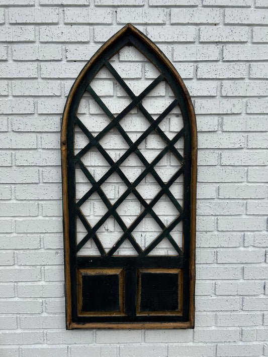 Black Lattice Arch