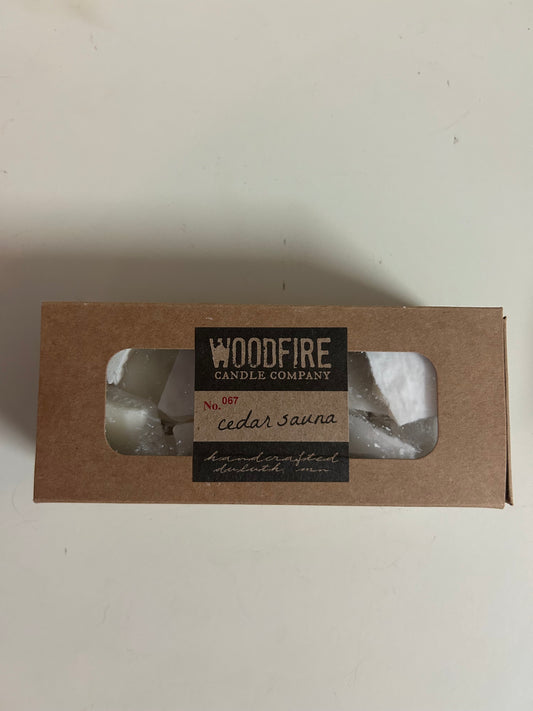 Woodfire Candle Melt /Cedar Sauna