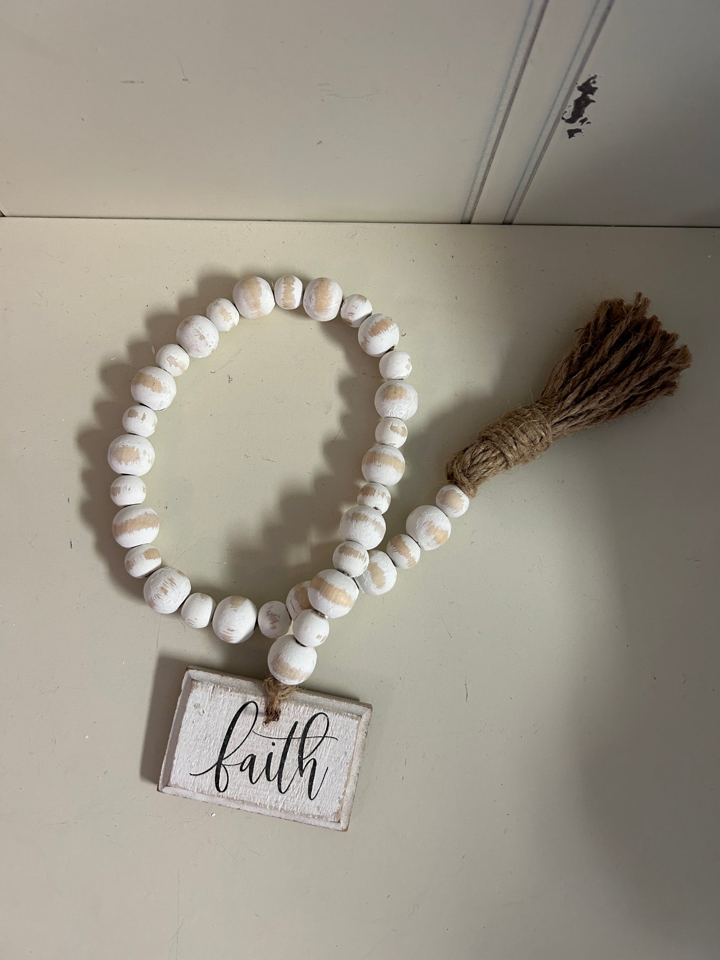 Farmhouse White Beads